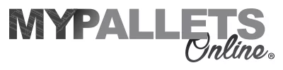 MyPalletsOnline | Spécialiste des Palettes | Logo Noir et Blanc